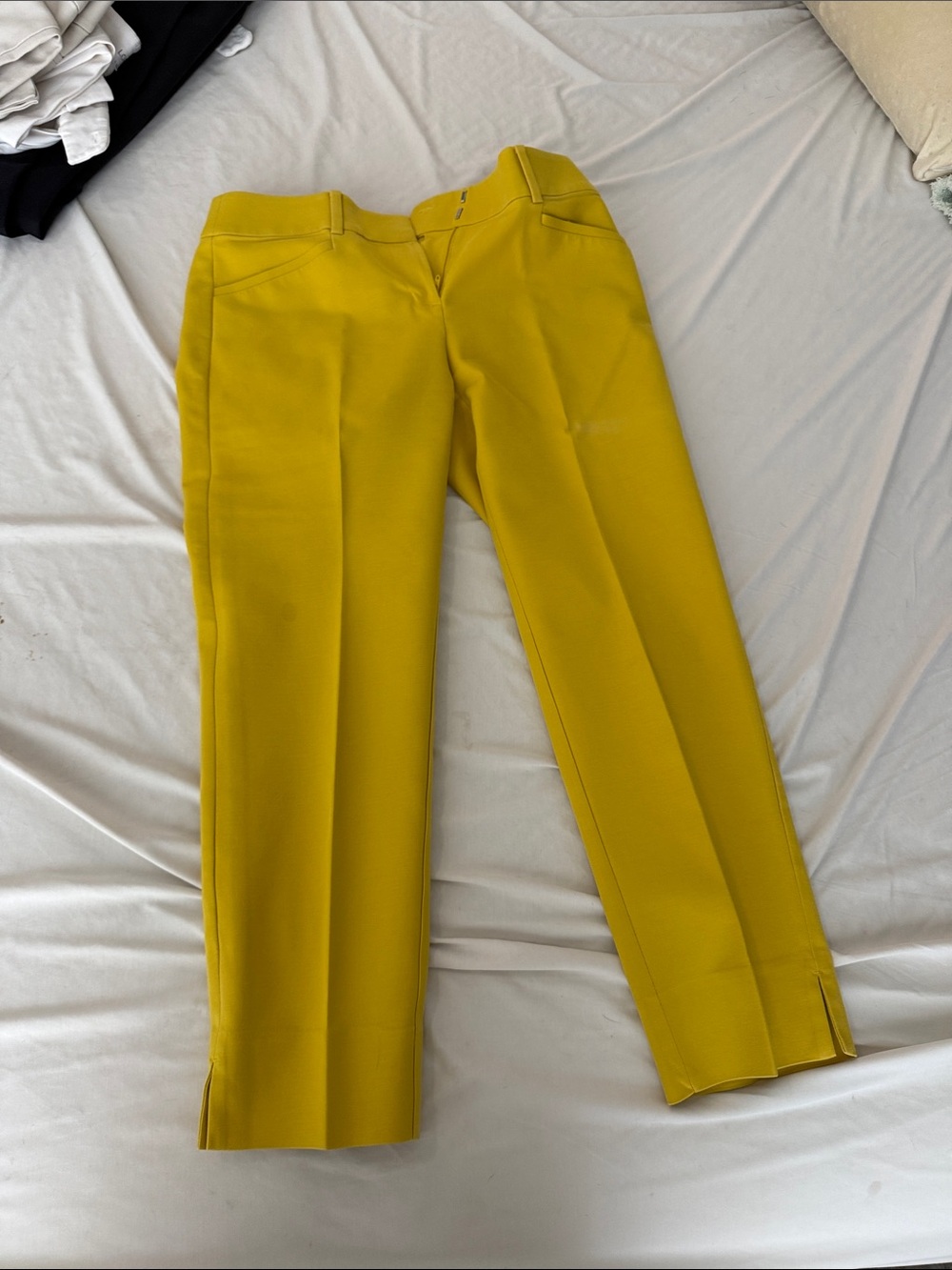 Men's Yellow Dress Pants